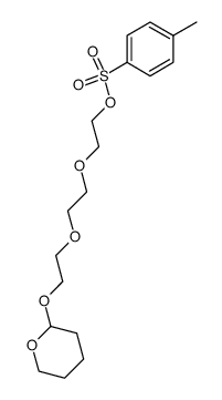 2-(2-(2-(tetrahydro-2H-pyran-2-yloxy)ethoxy)ethoxy)ethyl 4-methylbenzenesulfonate Structure