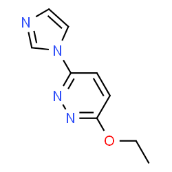 Pyridazine, 3-ethoxy-6-(1H-imidazol-1-yl)- (9CI) picture