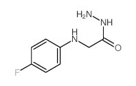 Glycine,N-(4-fluorophenyl)-, hydrazide Structure