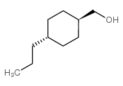 trans-4-Propylcyclohexanemethanol Structure