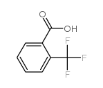 (三氟甲基)苯甲酸结构式