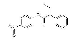 phenyl-2 butyrate de p-nitrophenyle Structure