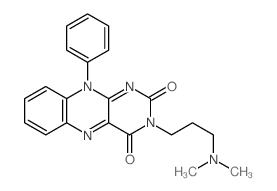 Benzo[g]pteridine-2,4(3H,10H)-dione,3-[3-(dimethylamino)propyl]-10-phenyl- picture