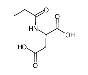 Aspartic acid,N-(1-oxopropyl)- picture