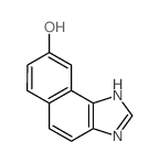 1H-Naphth[1,2-d]imidazol-8-ol结构式