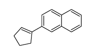 2-(1-Cyclopentenyl)naphthalene结构式