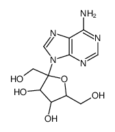 9H-Purin-6-amine, 9-hexulofuranosyl- picture