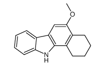 5-methoxy-2,3,4,11-tetrahydro-1H-benzo[a]carbazole Structure