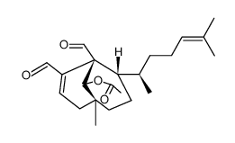 (9R)-9-acetoxydichotoma-2,14-diene-19,20-dial Structure