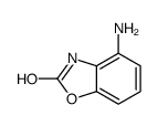 4-氨基苯并[d]噁唑-2(3H)-酮结构式