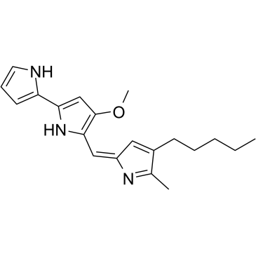 Prodigiosine Structure