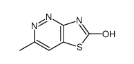 3-Methylthiazolo(4,5-c)pyridazin-6(1H)-one结构式