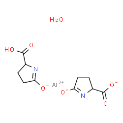 hydroxybis(5-oxo-DL-prolinato-N1,O2)aluminium picture