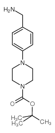 TERT-BUTYL 4-(4-(AMINOMETHYL)PHENYL)PIPERAZINE-1-CARBOXYLATE picture