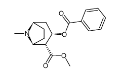 (-)-Pseudococaine Structure