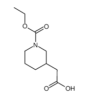 ethyl 3-carboxymethylpiperidine-1-carboxylate Structure