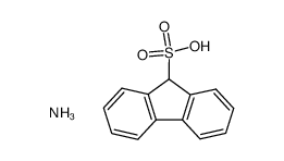 ammonium fluorene-9-sulphonate Structure