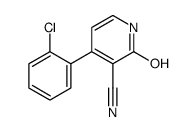 4-(2-chlorophenyl)-2-oxo-1H-pyridine-3-carbonitrile Structure