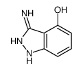 3-氨基-1H-吲唑-4-醇结构式