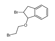 2-bromo-1-(2-bromoethoxy)-2,3-dihydro-1H-indene Structure