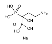 PAMIDRONICACIDMONOSODIUMSALT结构式