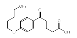 5-OXO-5-(4-PENTYLOXYPHENYL)VALERIC ACID structure