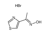 1-Thiazol-4-yl-ethanone oxime; hydrobromide Structure