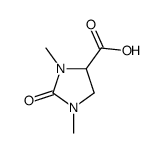 1,3-dimethyl-2-oxoimidazolidine-4-carboxylic acid Structure