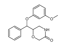 6-((3-Methoxyphenoxy)(phenyl)Methyl)Morpholin-3-one picture