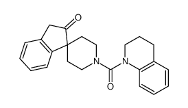 1'-(3,4-Dihydroquinolin-1(2H)-ylcarbonyl)spiro[indene-1,4'-piperidin]-2(3H)-one Structure