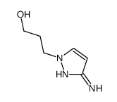 3-(3-AMINO-1H-PYRAZOL-1-YL)PROPAN-1-OL structure