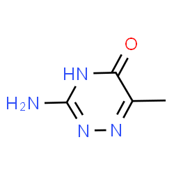 3-amino-6-methyl-4,5-dihydro-1,2,4-triazin-5-one结构式