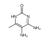 2(1H)-Pyrimidinone, 4,5-diamino-6-methyl- (9CI) structure