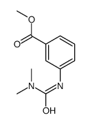 methyl 3-(dimethylcarbamoylamino)benzoate结构式