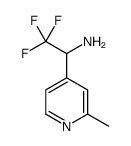 2,2,2-trifluoro-1-(2-methylpyridin-4-yl)ethanamine Structure