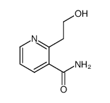 2-(2-hydroxy-ethyl)-nicotinic acid amide结构式