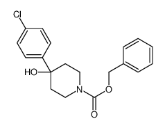 N-Benzyloxycarbonyl-4-(4-chlorophenyl)-4-piperidinol Structure