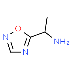 1-(1,2,4-Oxadiazol-5-yl)ethanamine结构式