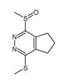 1-甲烷磺酰基-4-甲基磺酰基-6,7-二氢-5H-环戊并[d]吡嗪结构式