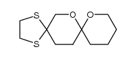 7,9-dioxa-1,4-dithiadispiro[4.2.58.25]pentadecane Structure