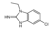 5-Chloro-1-ethyl-1H-benzimidazol-2-amine结构式