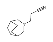 3-Azabicyclo[3.2.2]nonane-3-propanenitrile Structure