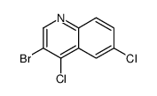 3-溴-4,6-二氯喹啉结构式