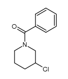 1-benzoyl-3-chloropiperidine Structure