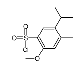 5-isopropyl-2-methoxy-4-methylbenzenesulfonyl chloride(SALTDATA: FREE) Structure