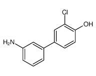 4-(3-aminophenyl)-2-chlorophenol结构式