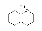 1-hydroxy-2-oxabicyclo(4.4.0)decane Structure