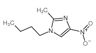 1-正-丁基-2-甲基-4-硝基咪唑结构式