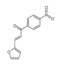 3-(2-FURYL)-1-(4-NITROPHENYL)PROP-2-EN-1-ONE Structure