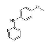 (4-methoxy-phenyl)-pyrimidin-2-yl-amine Structure